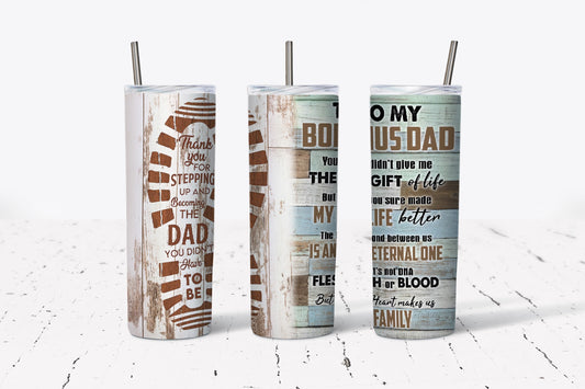 Bonus Dad Stainless Steel Tumbler