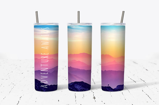Adventure Awaits Tumbler