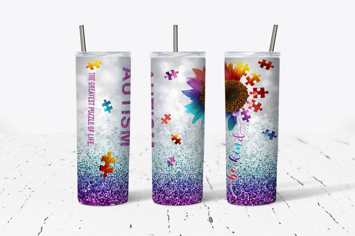 20oz Autism Tumbler