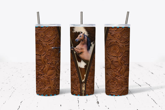 Horse Stainless Steel Tumbler