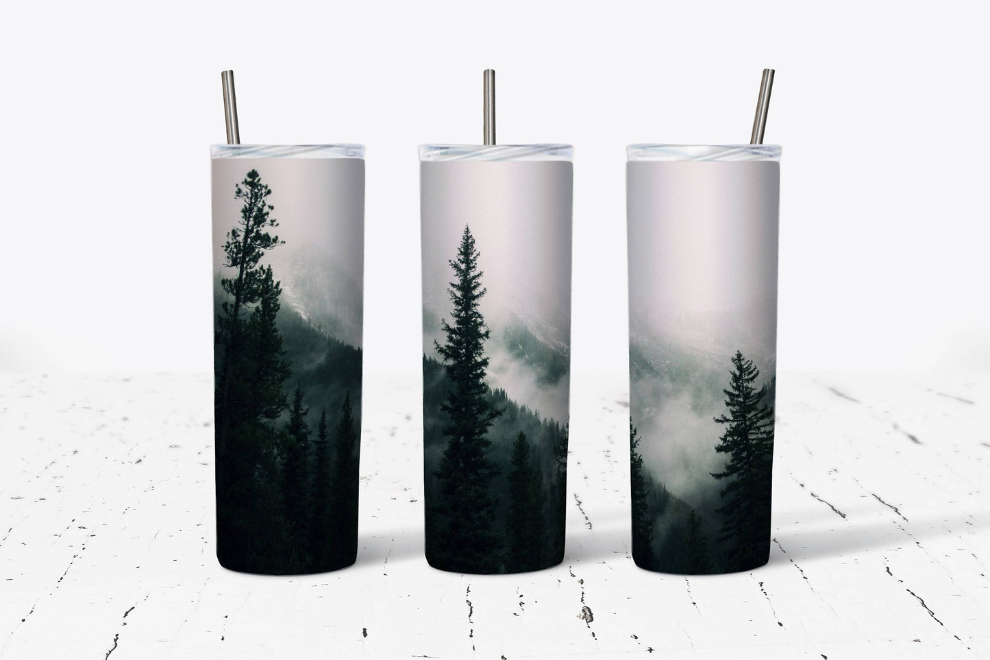 Mountain, Forest, Wilderness 20oz Stainless Steel Tumbler
