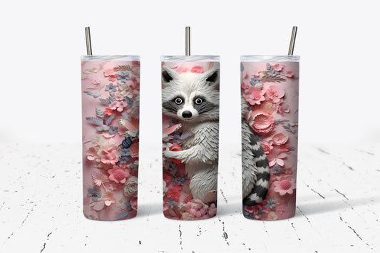 Racoon 20 oz Stainless Steel Tumbler