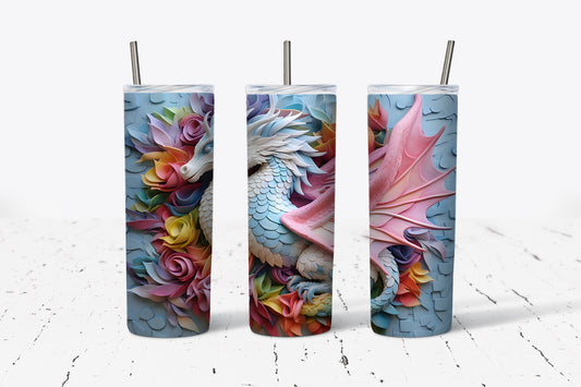 Dragon 20 oz Stainless Steel Tumbler