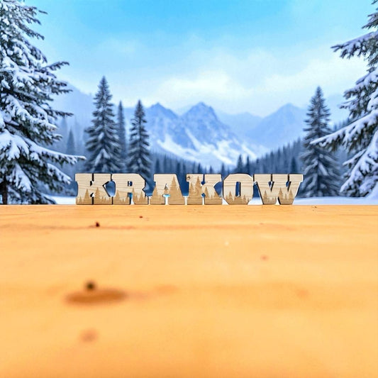 Laser Cut Forest Engraved Letters – Custom Wood Letters to Spell Any Word | Pine Shelf Letters or Birch Wall Letters | Rustic Woodland Decor