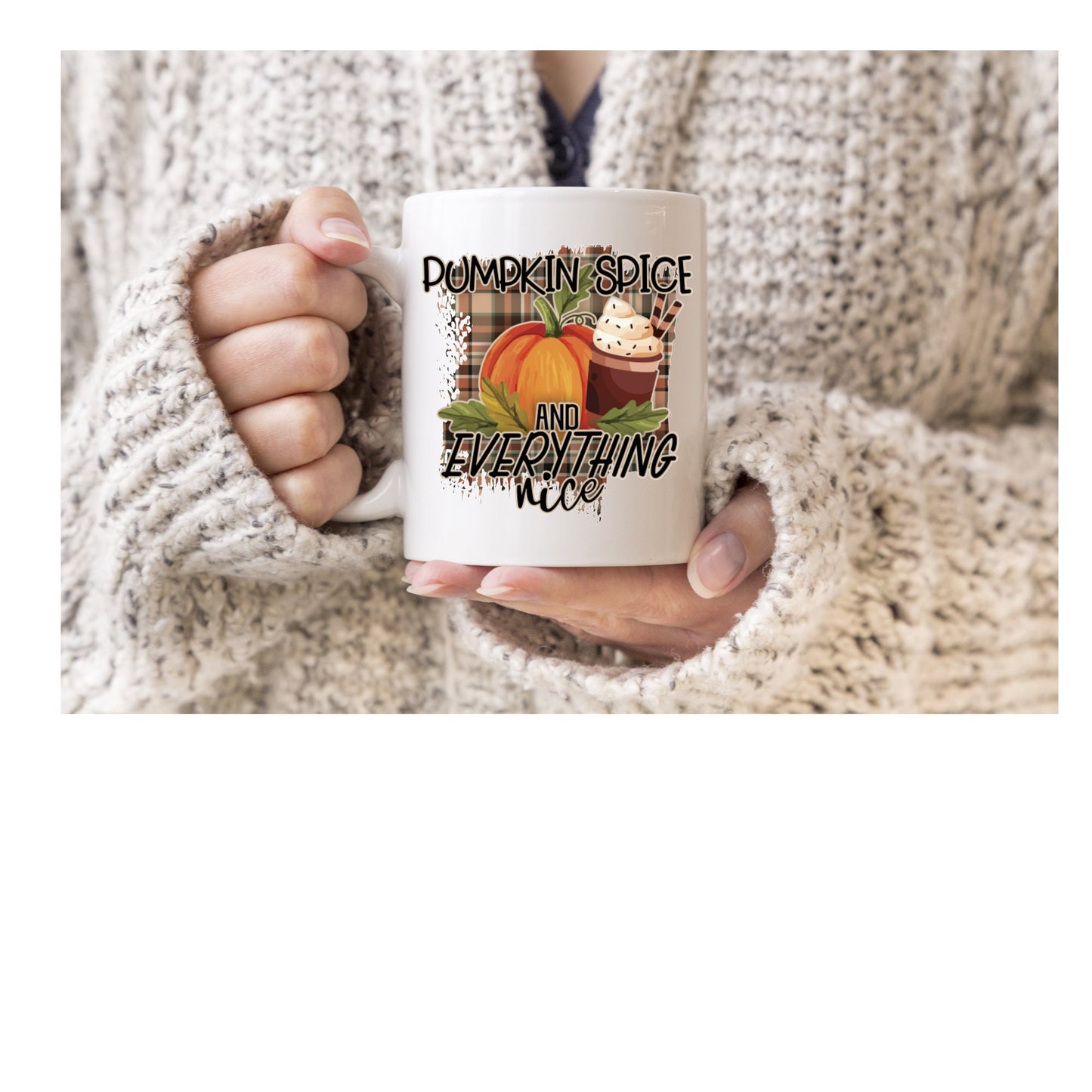 Pumpkin Spice Coffee Cup