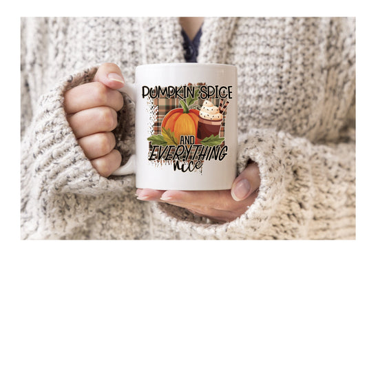 Pumpkin Spice Coffee Cup