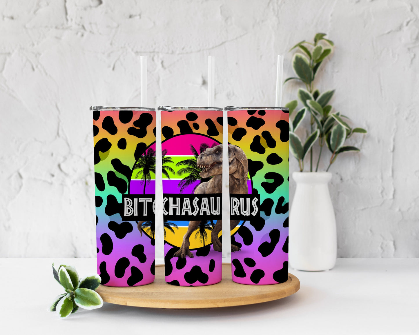 Bitchasaurus Stainless Steel Tumbler