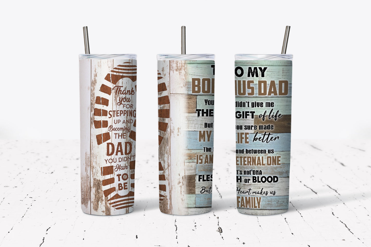 Bonus Dad Stainless Steel Tumbler