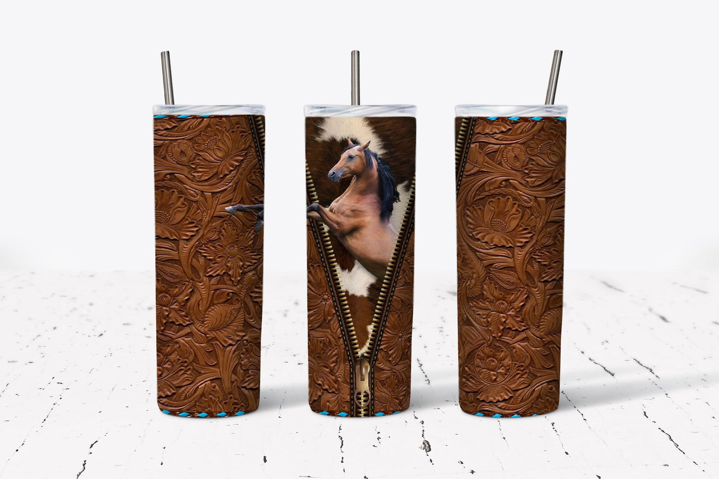 Horse Stainless Steel Tumbler