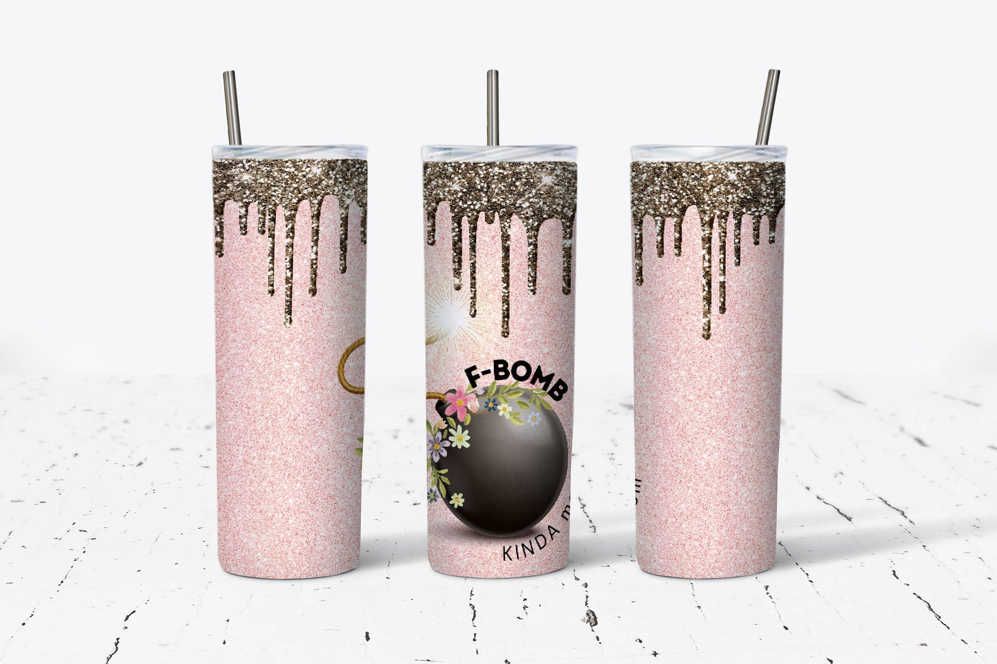 F-Bomb Mom 20oz Stainless Steel Tumbler