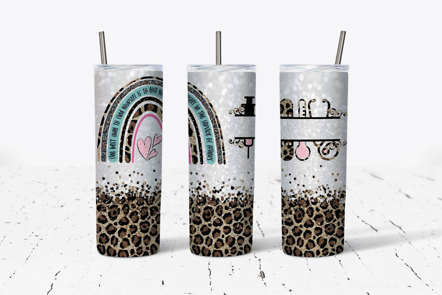 Nurse Life Personalizable 20oz Stainless Steel Tumbler