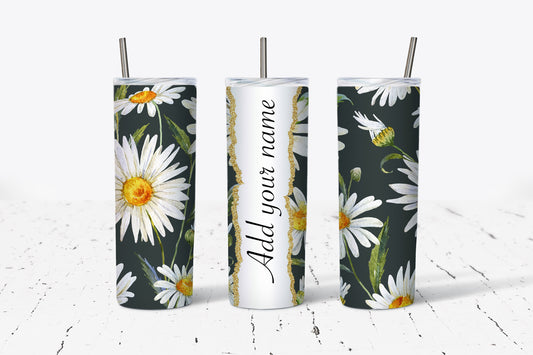 Daisy Personalized 20oz Stainless Steel Tumbler
