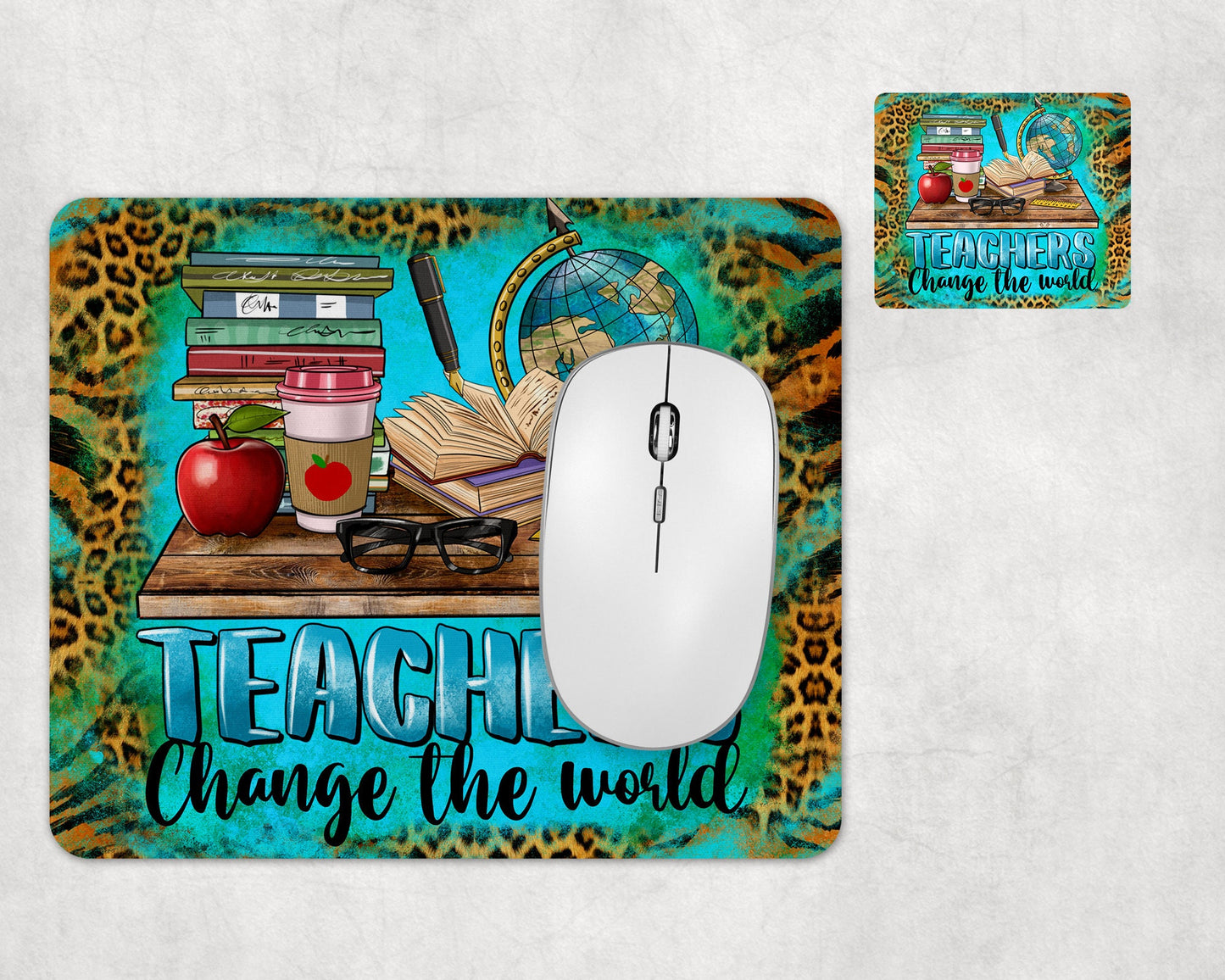 Teachers Save the World Mousepad Teacher's Gift